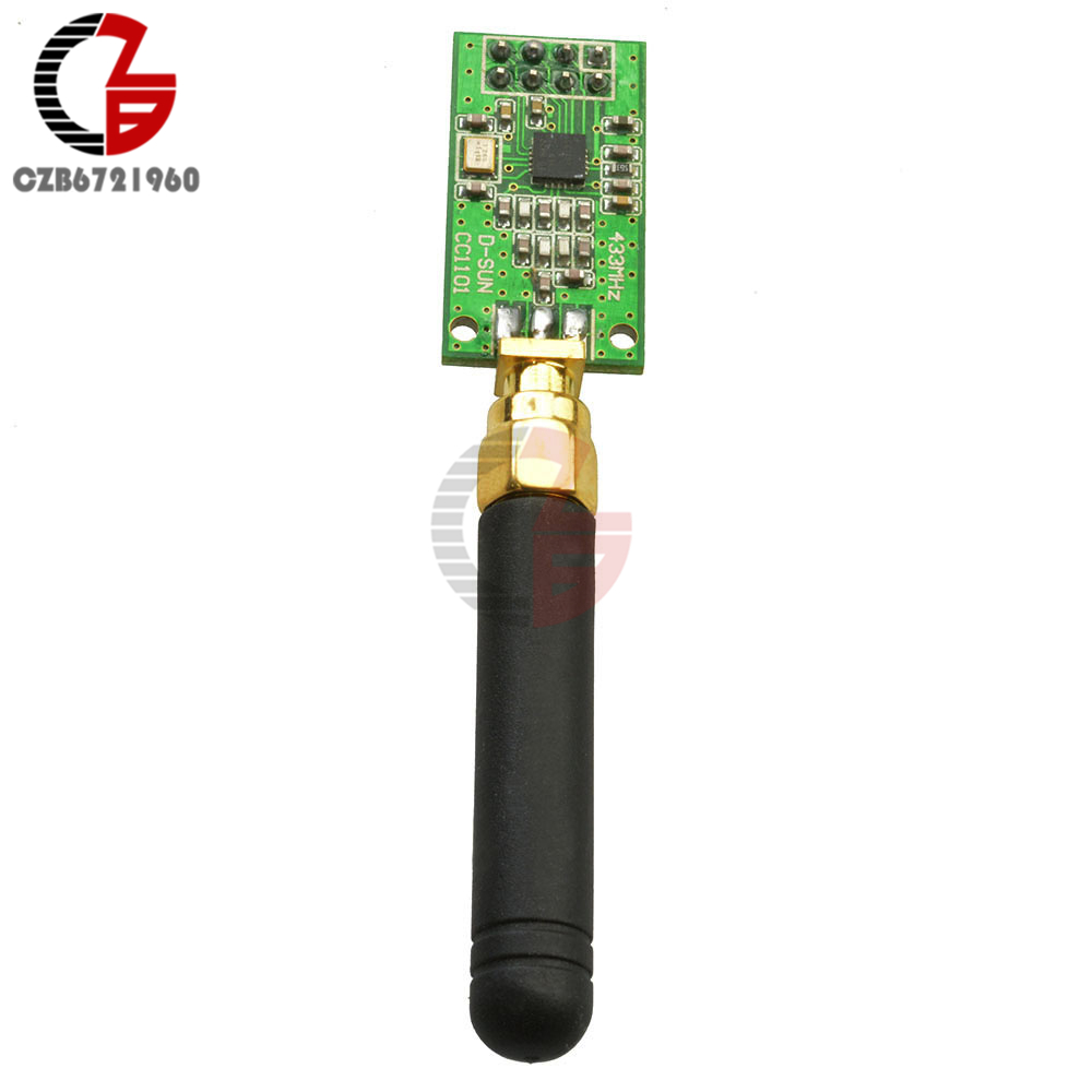 CC1101 Draadloze Transceiver 315 MHz 433 MHz 868 MHz 915 MHz Zender Ontvanger Module + SMA Antenne 300-348 MHz 387-464 MHz ISM