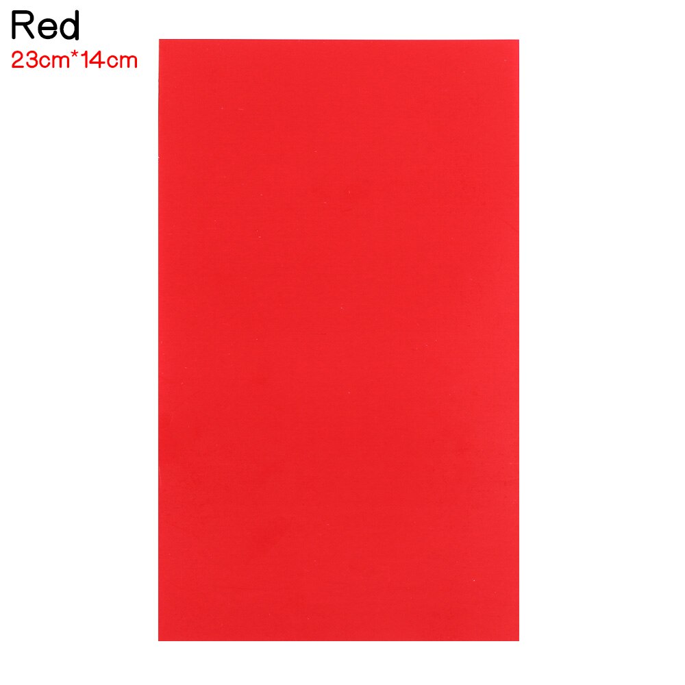 Paño de papel de carbono soluble en agua de colores, revestimientos orgánicos, papel A4 para trazar, accesorios de costura de transferencia de dibujo, 10 piezas: red A