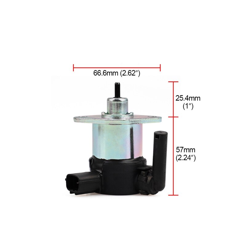 1C01060017 solenoide de cierre de combustible para motor Kubota V3300/V3600/V2203/V1505 1C01060015