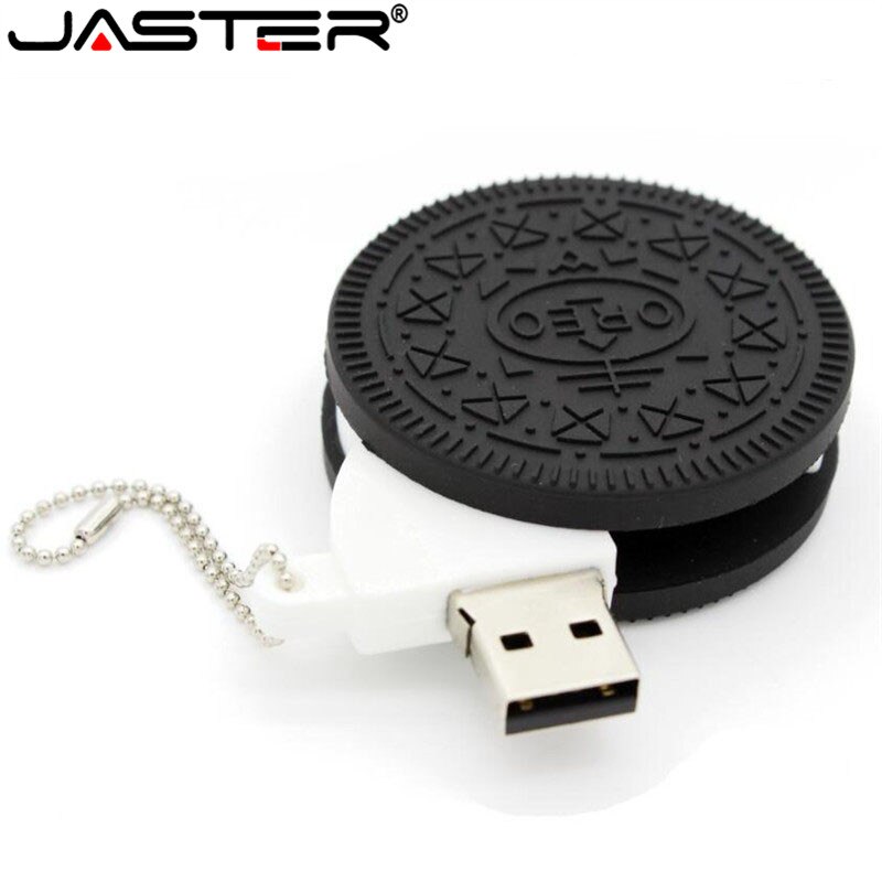 JASTER Biscuit kształt pamięć USB pendrive cukierki pendrive małe mini śmieszne pendrive 4GB 8GB 16GB 32GB 64GB cookie usb disk najlepszy prezent