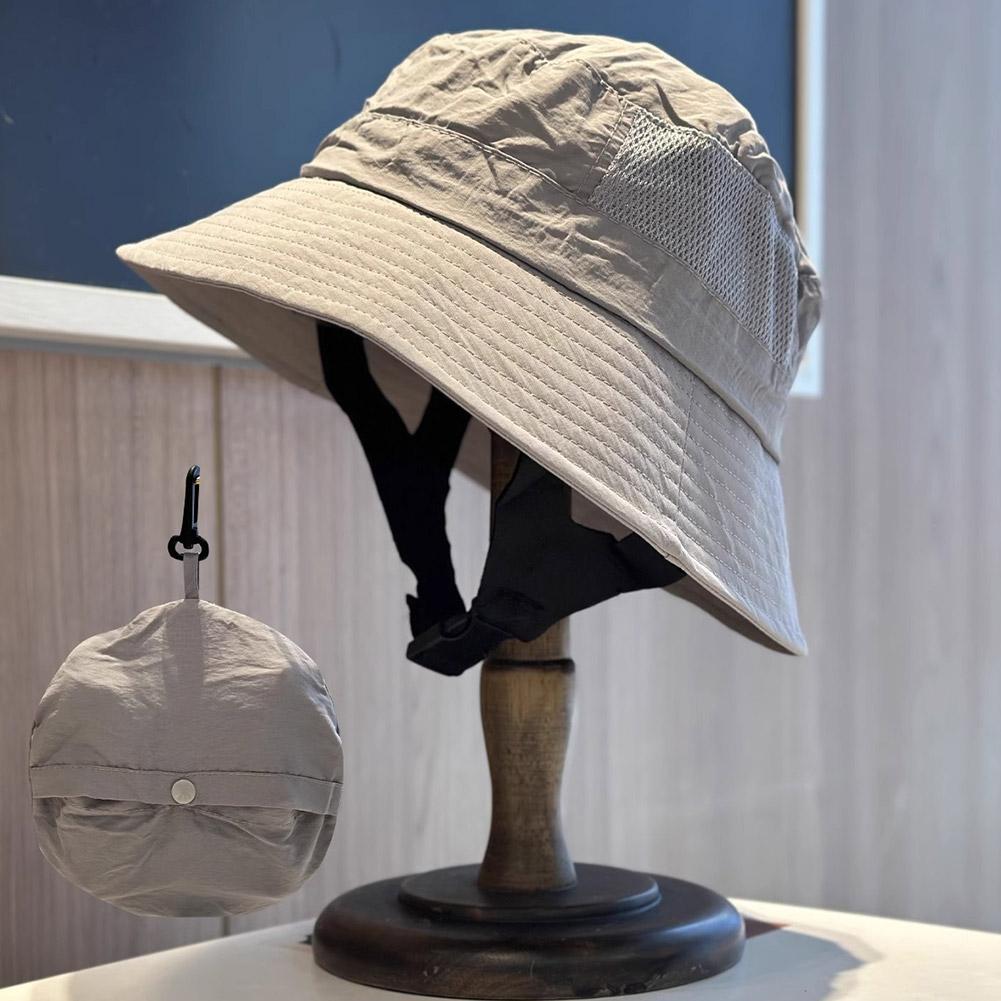 Casco da bicicletta Casco a forma di cappello Casco da bici per adulti Sicurezza Ammortizzante Cappello da pescatore da surf per ciclo di viaggio da donna unisex