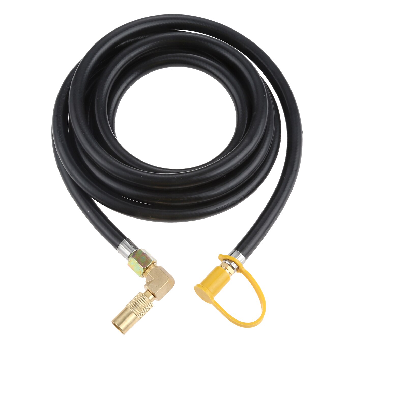 Propane Elbow Adapter Fitting with Extension Hose 12Ft RV Quick-Connect Kit fit for Blackstone 17"/22" Griddle