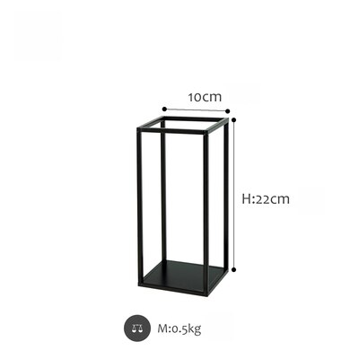 SWEETGO Polygon glas Kasten für kuchen tisch lagerung inhaber Nachtisch Gestelle Durcheinander Rand fällen schmuck Anzeige Tabletts: 22cm