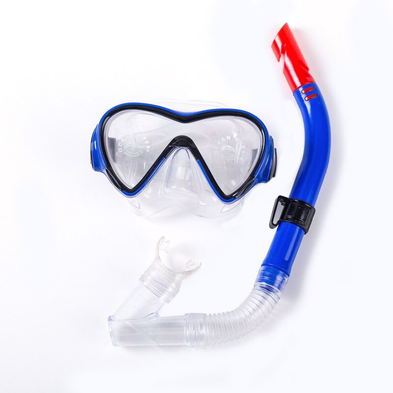 Snorkel Set Dry Snorkel and Anti-Fog Anti-Leak Diving Goggles Snorkeling Snorkel Set SAL99