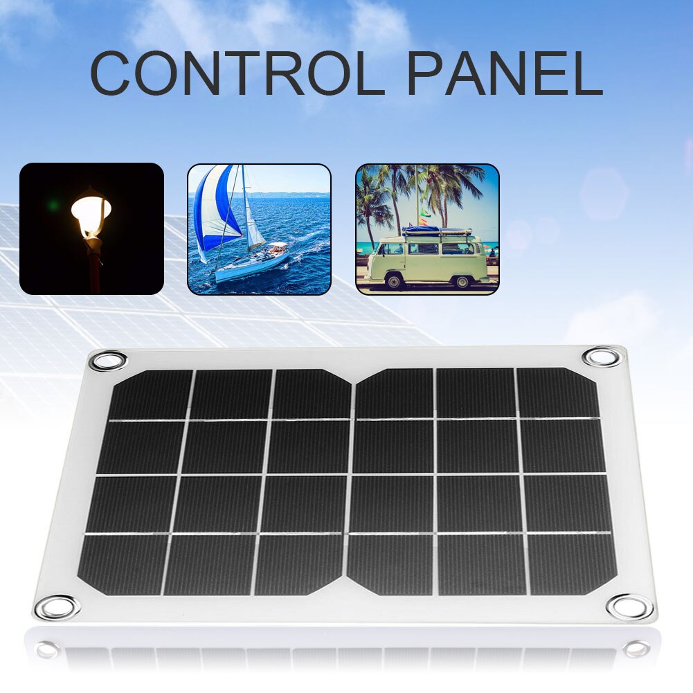 Mobile Phone Solar Panel Portable Photovoltaic Charging Power Bank with Suckers for Household Outdoor Solar Power Decor