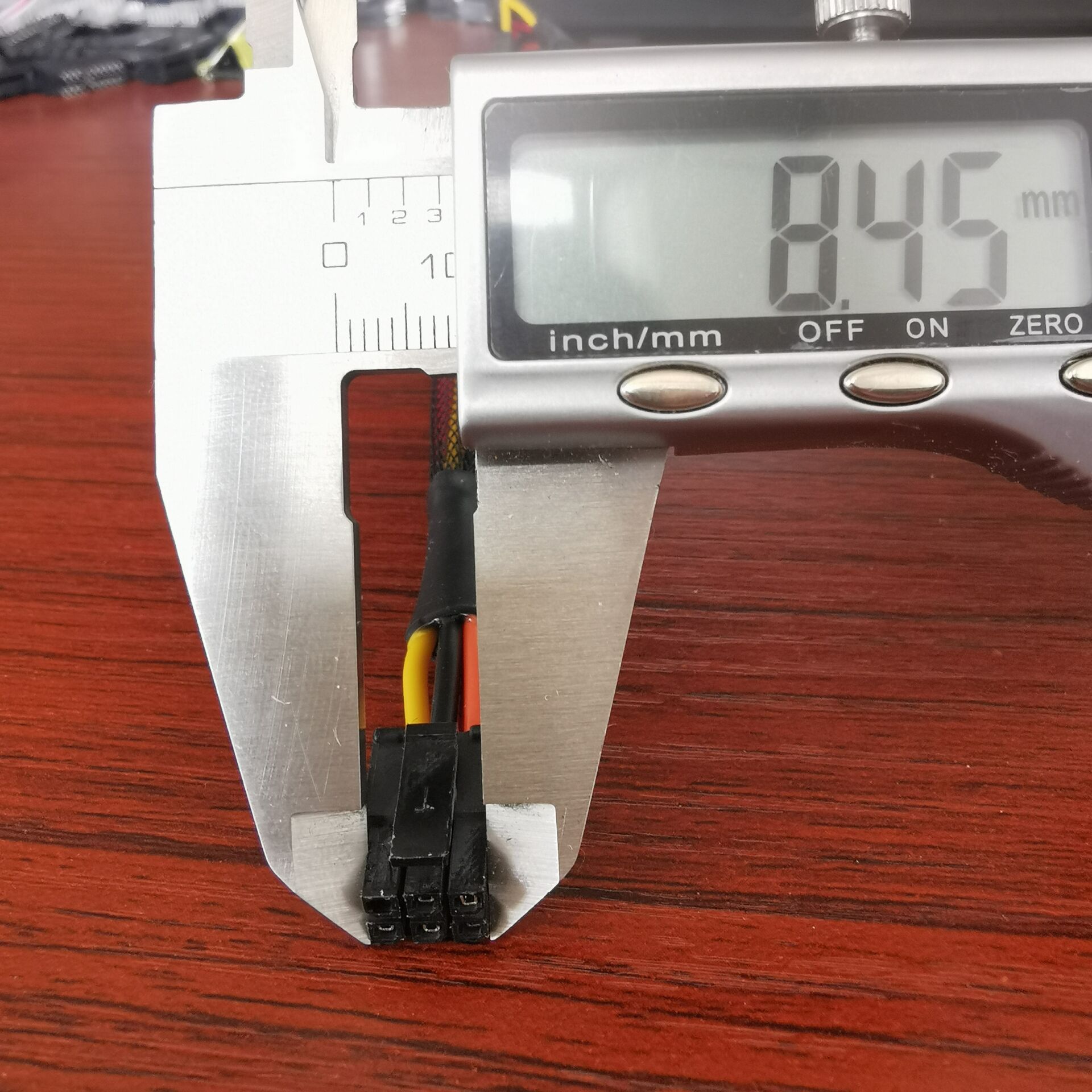 Pieni 6 -nastainen jakaja 15 -nastainen sata-virtakaapeli dell vostrolle 3650 3653 3655 pöytätietokone hdd ssd -laajennuskaapeli 50cm