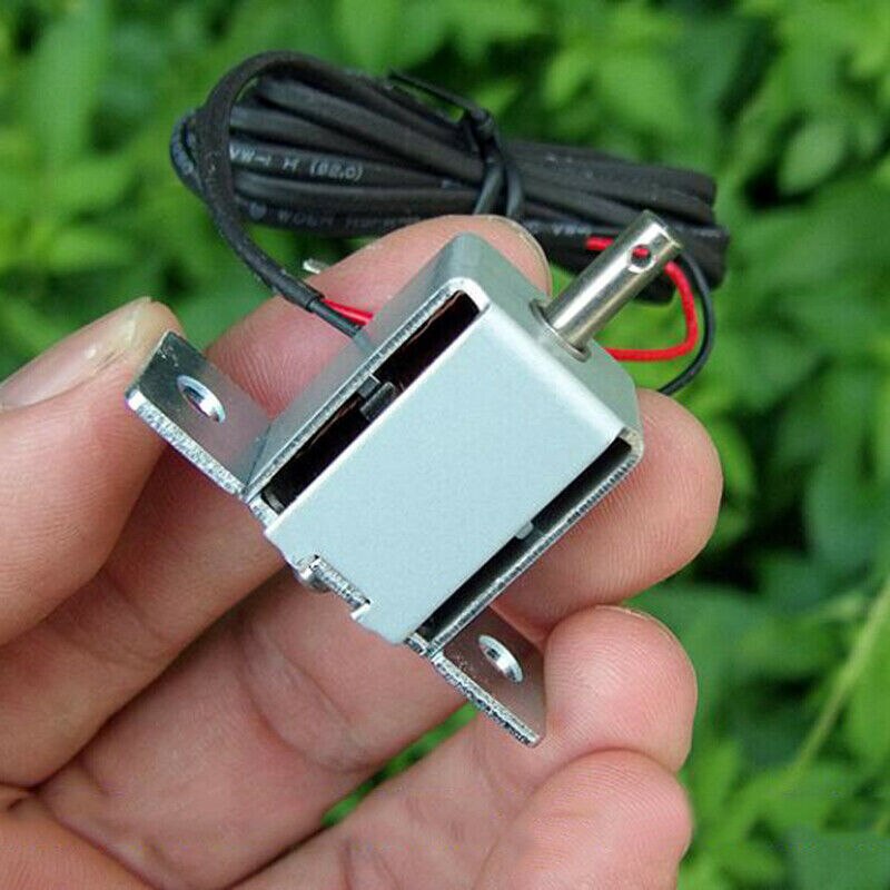 DC 12V Mini DC Solenoid Elektromagneet Push Pull Type 2-Manier Zelf-Retainin Elektrische Magneet Voor Huishoudelijke apparaten Lente Magneet