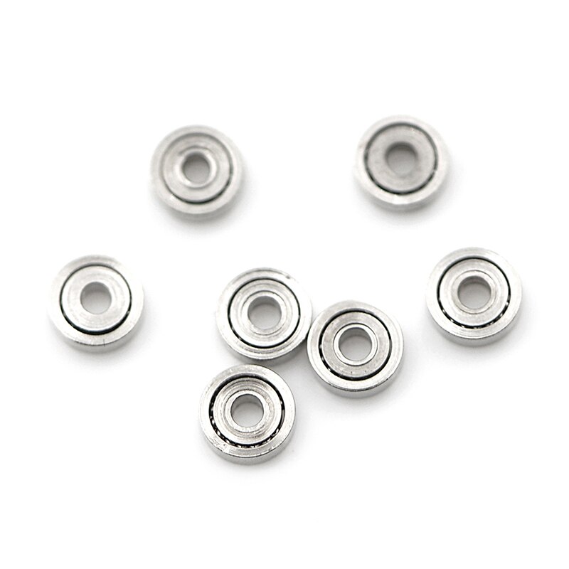 10 stk 681zz miniature mini kuglelejer metal åbent mikroleje 1 x 3 x 1mm
