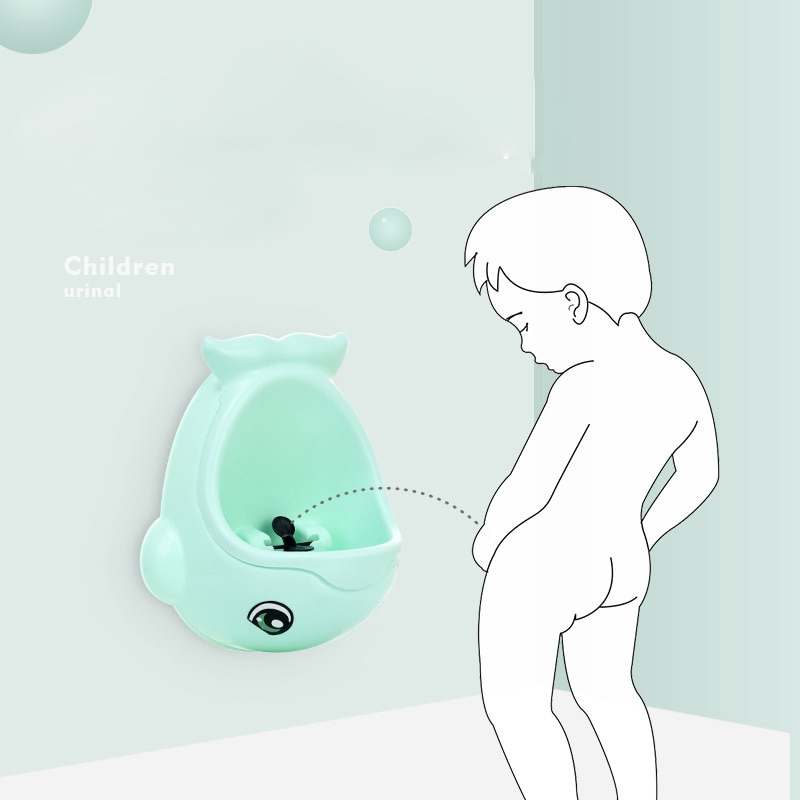 Baby dreng potte toilet træning børn stå lodret urinal drenge penico tisse spædbarn småbørn vægmonteret