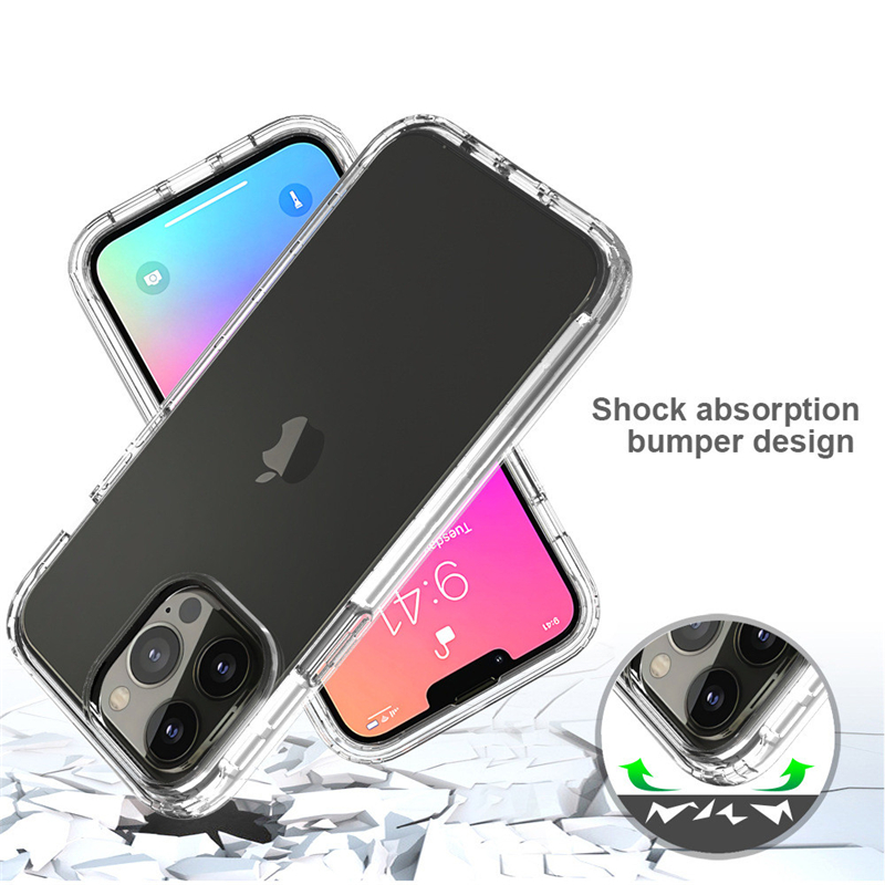 Full Body Double Clear Phone Case For iPhone 16 15 12 13 14 Pro Max 11 XR XS X 7 8 Plus Front Soft Silicone Hard PC Back Cover