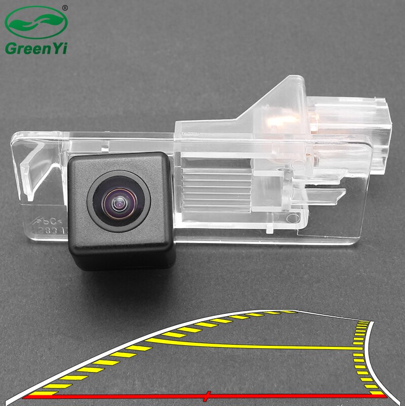 Caméra de recul pour voiture Renault Clio 3 III 4 IV, avec ligne de stationnement dynamique, pour voiture de à 16