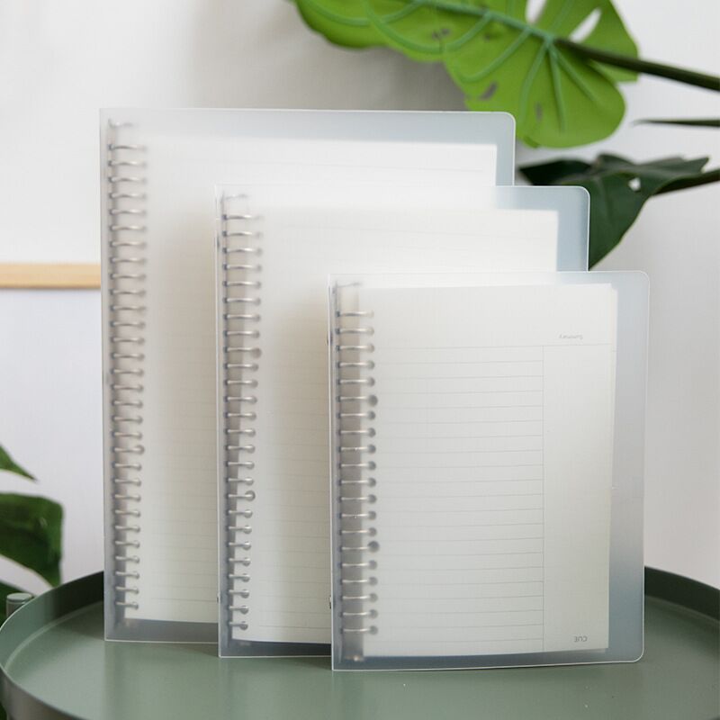 Minkys 60 ark  b5 26 ringar lösa anteckningsböcker diy linje / rutnät / cornell agenda separator sida skolpapper