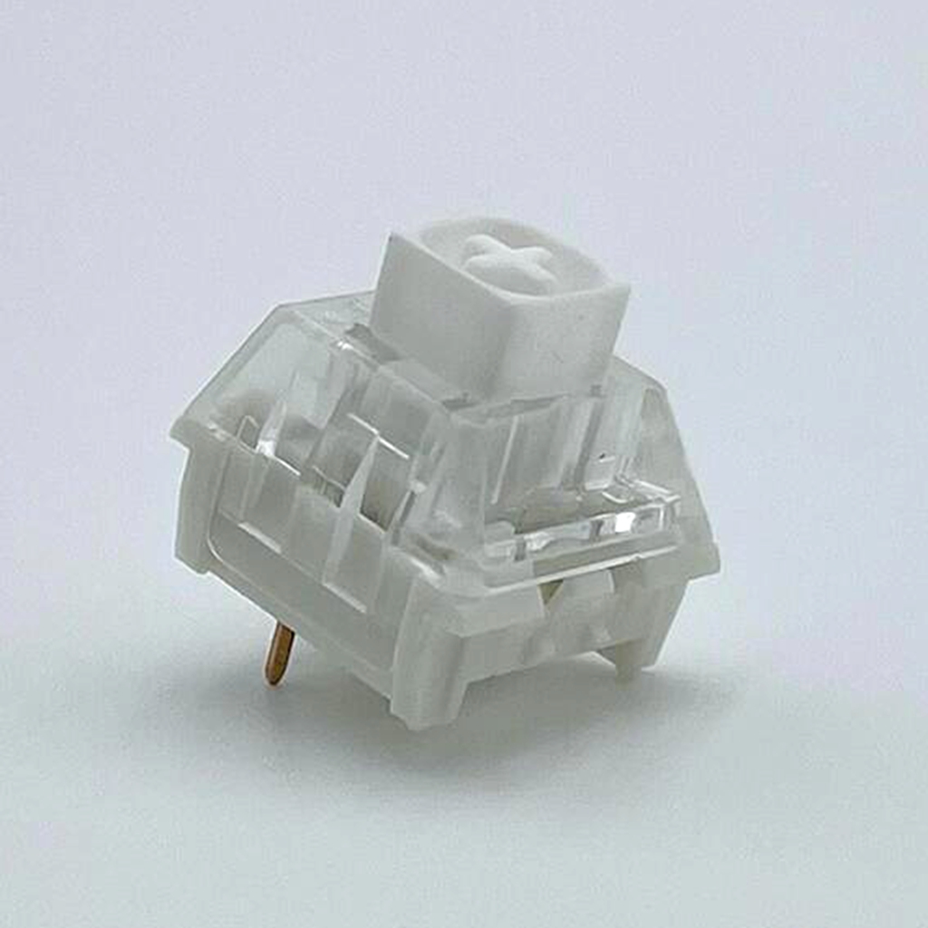GGBOY Kailh Box biały DIY niestandardowy mechaniczny klik na klawiaturę biały kompatybilny wiśniowy MX SMD RGB 3 Pins przełączniki dotykowe