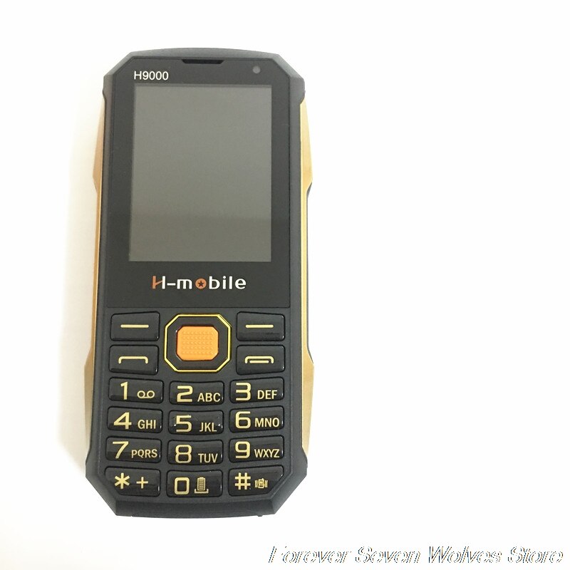 H-Mobile H9000 Push-button Cell Phones With FM Java Bluetooth 20000mAh Dual Camera Super Torch Magic Voice Mobile: Standard / black