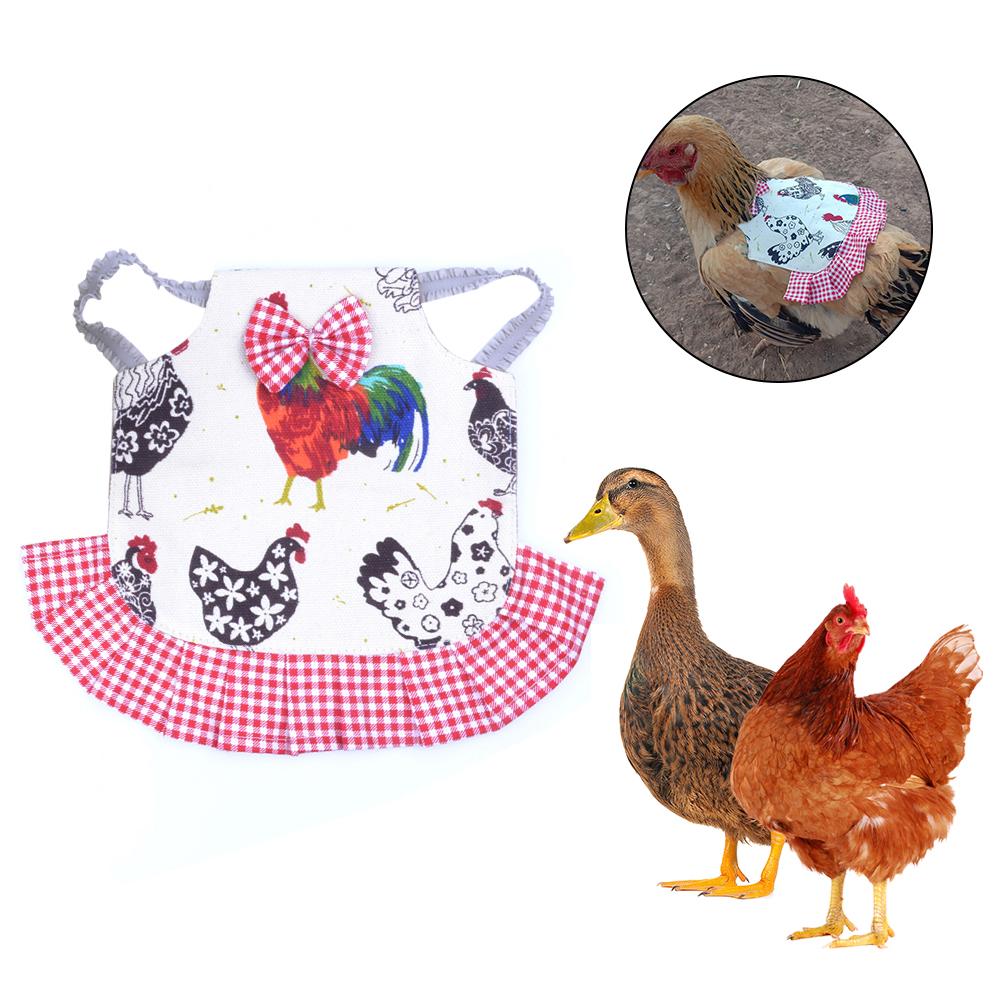 Poultry Hen Saddle Apron Feather Protection Holder Chicken Duck Wings Back Protector: Default Title