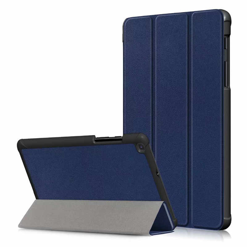 Case for Samsung Galaxy Tab 8 SM-T290 SM-T295 SM-T285 Flip Stand Funda Cover for Galaxy Tab a 8.0 case: Deep Blue