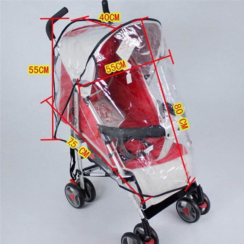 Baby Speciale Ademend Wandelwagen Regenhoes/Baby Auto Voorruit/Stofkap Voor Wandelwagen Regenhoes