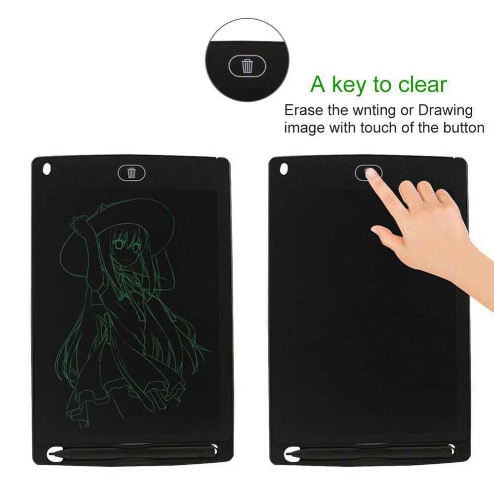 Divertida tableta de dibujo Digital Miki, tableta de escritura Lcd de 8,5 pulgadas, tabla gráfica electrónica portátil Ultra delgada, almohadilla para para niños
