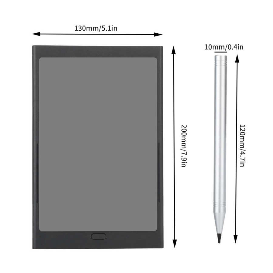 8in LCD Writing Tablet 8000mA Wireless Charge E-Writer Multifunctional Digital Drawing Board Handwritting Pad