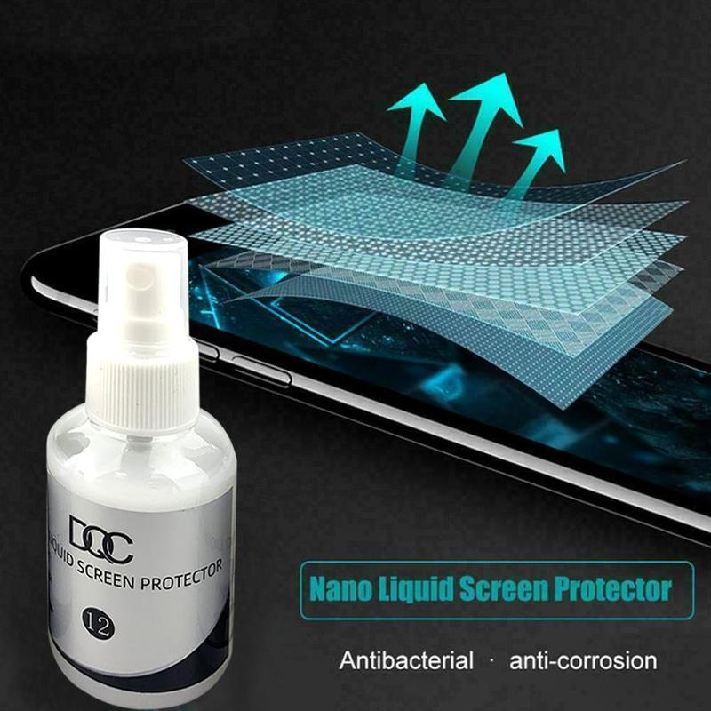 Universal Nano Liquid Tempered Glass Protective Film 20 Screen Samsung Protector For iPhone Huawei Mobile 11 S10 Mate Phone W9S6