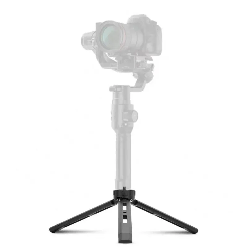 Fotografia Mini metalowy statyw podstawka biurowa statyw ze stopu aluminium ze śrubą 1/4 cala do projektora kamery DSLR ILDC
