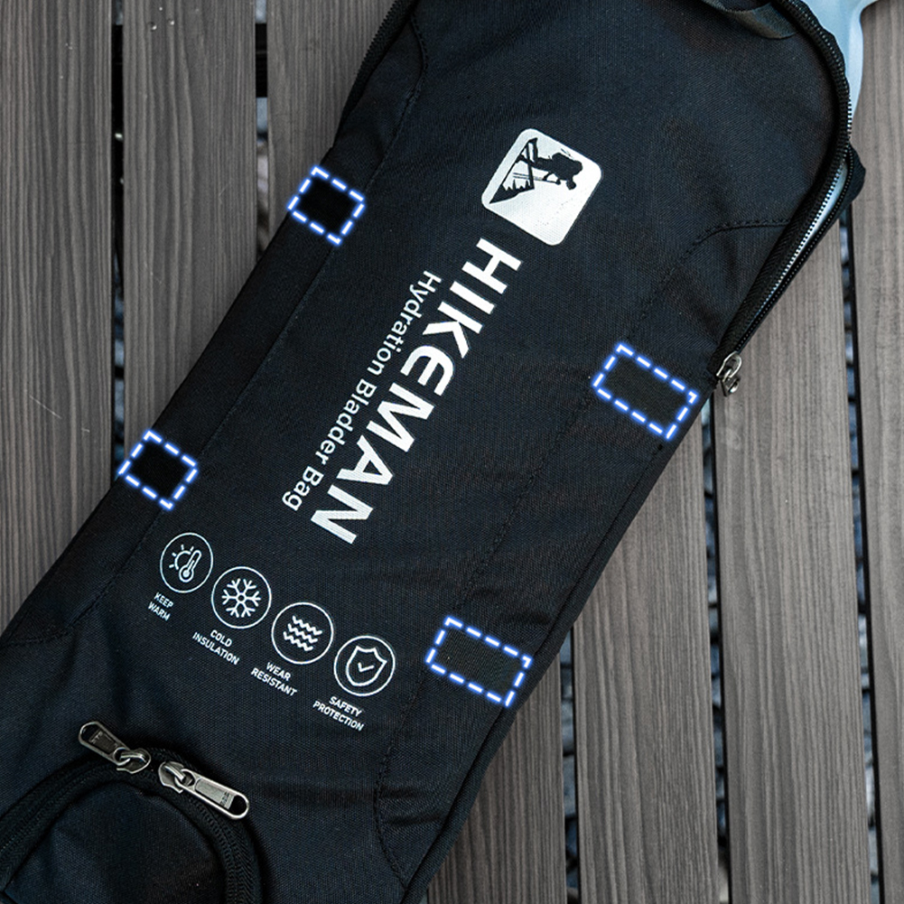 Geïsoleerde koeltas voor 1-2L en 2-3L waterzak Waterbestendig Beschermend geïsoleerde hoes voor wandelen Fietsen Kamperen Skiën