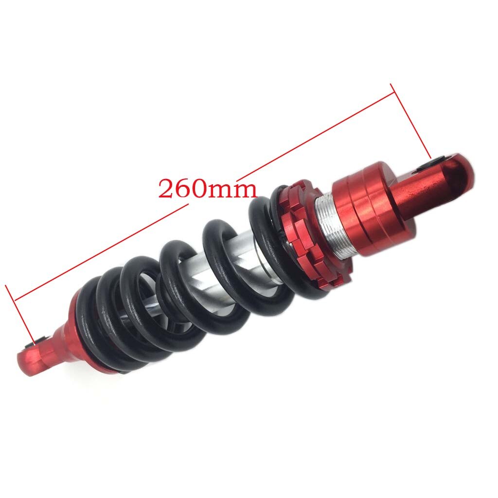 10" 260mm Rear Shock Absorbers Back Shocker Suspension Scooter Motorcycle