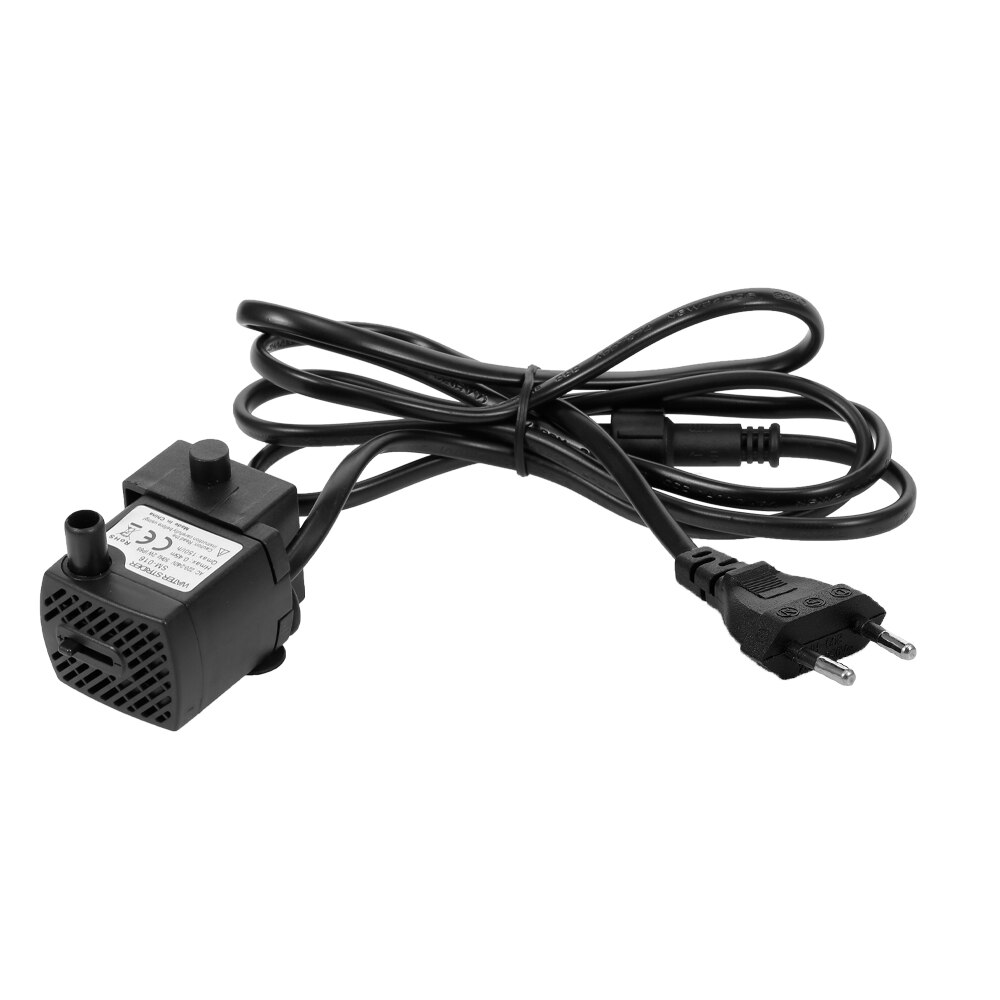 Mini Waterpomp 220-240v ultra-stille Pomp Fontein Waterpomp Met Netsnoer Ip68 Aquarium Fish tank Kat Huisdier Fontein