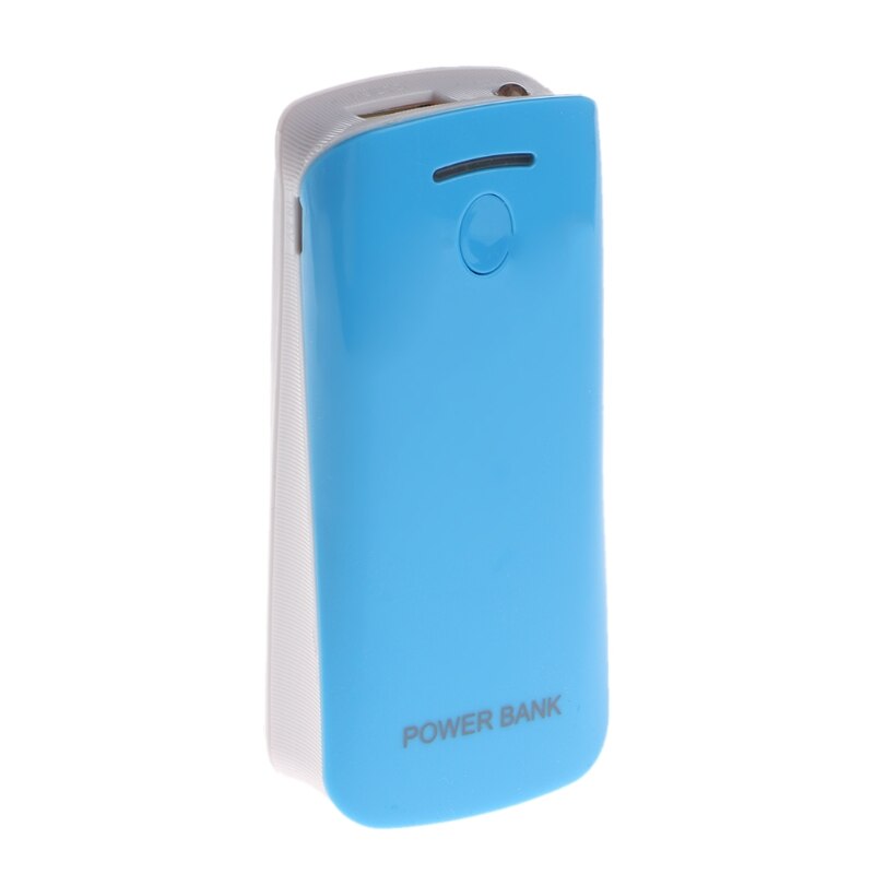 Diy Power Bank Case 2X18650 Batterij Oplader Externe Doos Met Led Zaklamp Q6PA