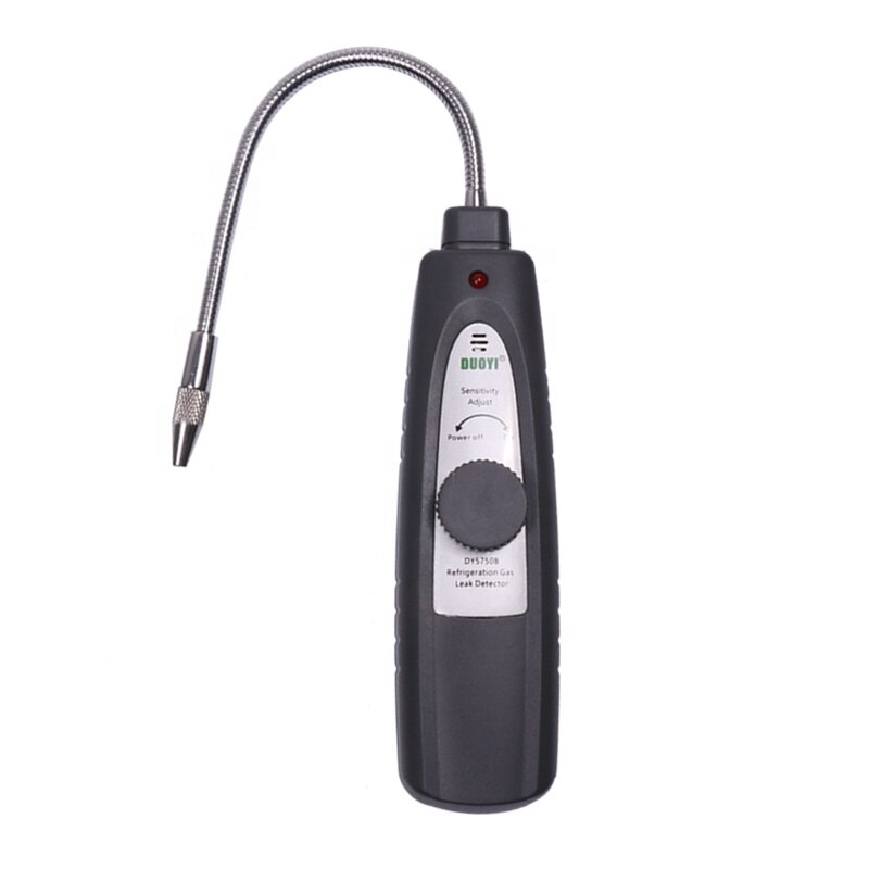 DY5750B Air Conditioner Leak Detector R410a R32 Refrigerant Snow Refrigerator Air Conditioner Halogen Detector