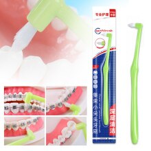 Interdental Clean Brush Between Teeth Floss Slim Interspace Toothbrush Tufted End Interdental Orthodontic Oral Care