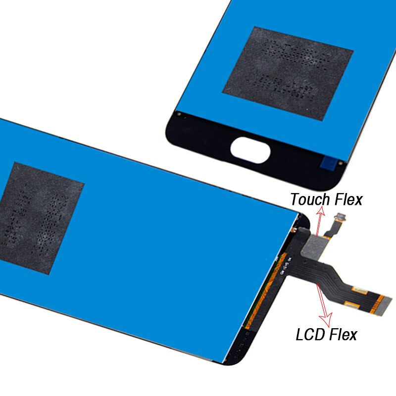 5.5 "per Meizu M3 Nota M681H L681H Schermo LCD tocco schermo Digitizer Pannello di Sostituzione del Sensore di Montaggio