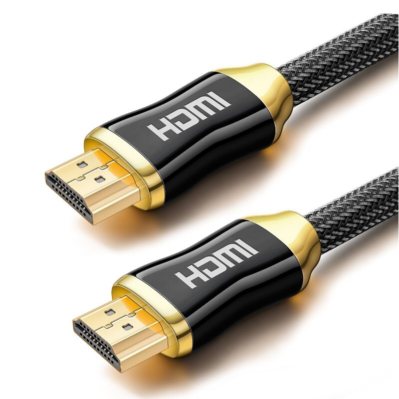 High Speed HDMI Cable video cables gold plated 1.4 Cable 1080P 3D Cable Braided Cord Ultra for HDTV splitter swither XBOX PS4