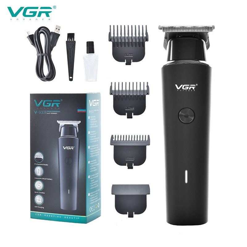 VGR Hair Clippers With Fade Blade Stagger-teeth Hair Cutting Machine hair trimmer fade haircut machine barbershop