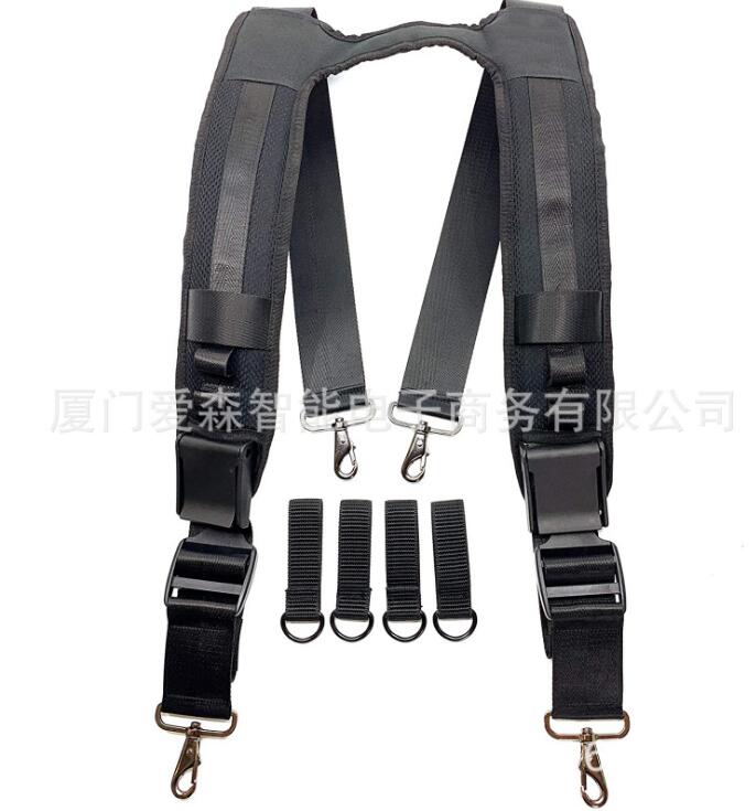 Suspensorios Para Hombre Multifunction Hang Heavy Objects Suspender Straps Men H Shape 4 Metal Button Braces Working Suspenders