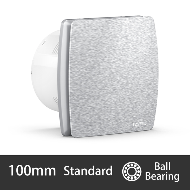 4" 6" 100mm 150mm Kitchen Bathroom Toilet Wall Axial Decorative Extractor Ventilation Fan 230V: LFWW-09Q-4S (100mm)