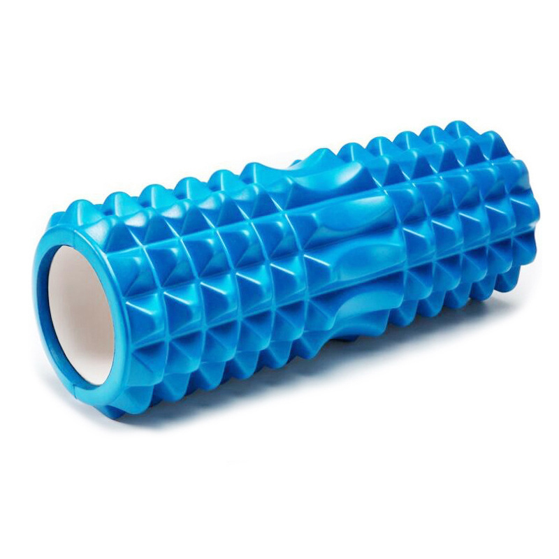 30 cm Schaumstoff-Massagerolle, Hohlsäule, Fitnessgeräte für Muskelmassage, Physiotherapie und Sportrehabilitation: Rot
