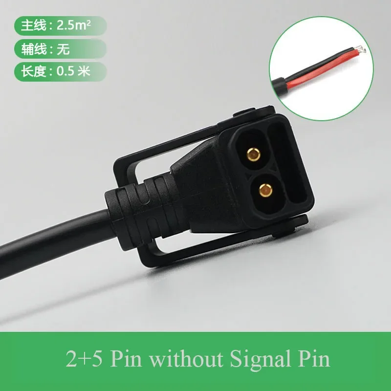 2 + 4/2 + 6 Lithium-Batterie Ladung Steckdose Elektrische Fahrzeug Hohe Strom Entladen Hafen Adapter Stift Ladung Stecker: Lila