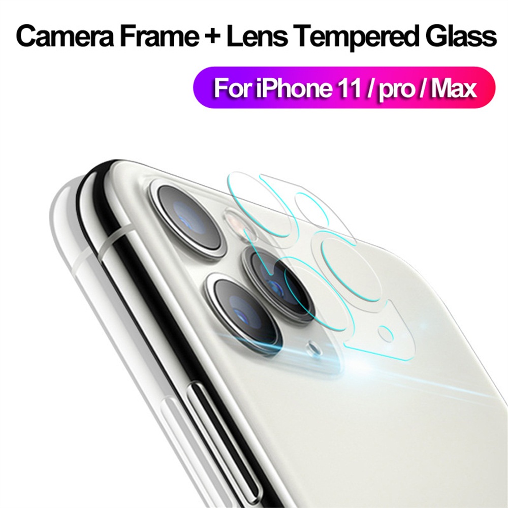 1pcs/lot Full Cover Clear Back Camera Lens Screen Protector Protective Film Tempered Glass For iPhone 11 Pro Max 11 pro