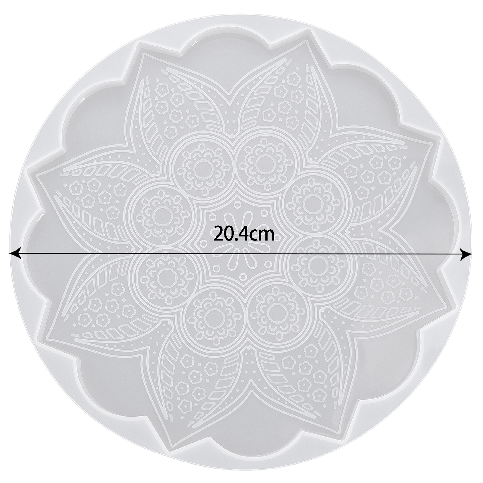 Silikonform Runde / Quadratische Harzform Für DIY Coaster