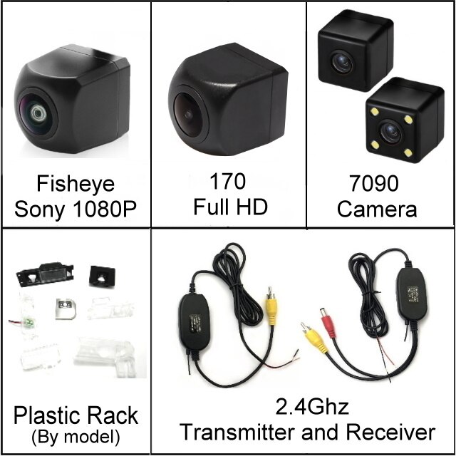 Fisheye – caméra de recul SONY HD CCD pour voiture, avec Vision nocturne, pour Mercedes Benz classe B W246 –: Camera  Wireless / 170 Full HD Camera