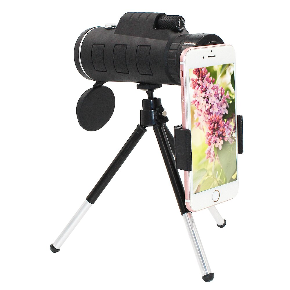 Zoom de 40X, cámara Monocular, lentes de teléfono móvil, lente de Zoom para teléfono inteligente, Zoom para teléfono, telescopio para móvil