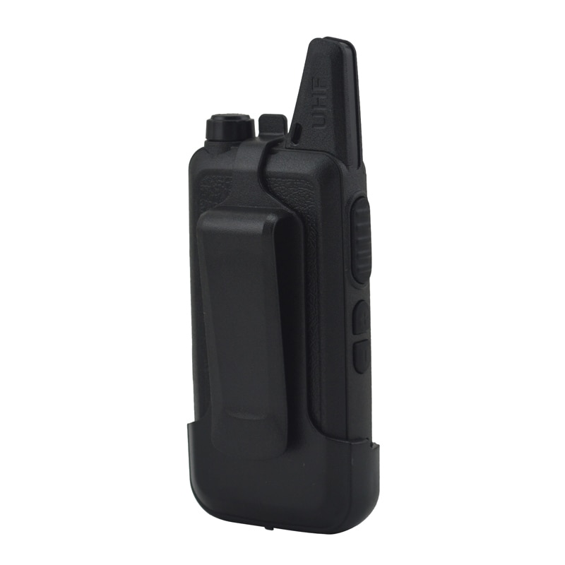 2 uds x ganar KD-C1 negro/blanco 16 canal Ultra-delgada mini Walkie Talkie de UHF 400-470 MHz de Radio de jamón