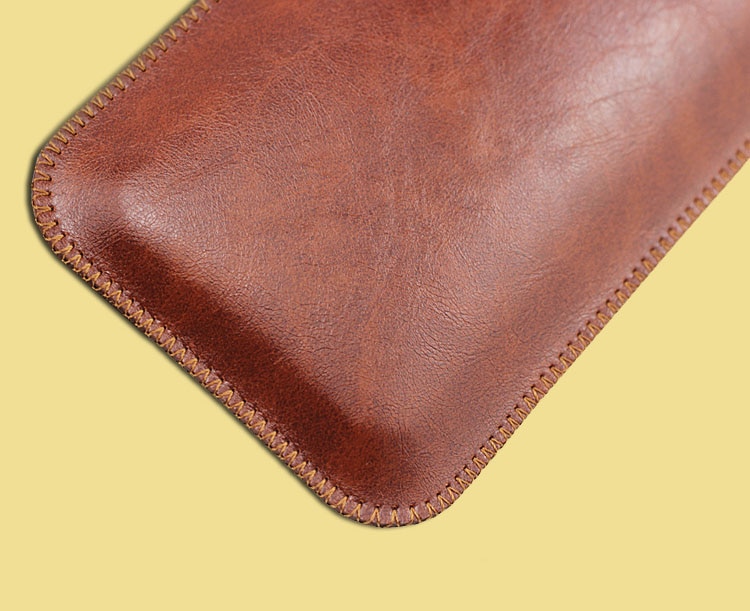 Matexs universele filet holster telefoon rechte leren hoes retro eenvoudige stijl etui voor huawei mate x mate xs telefoontas