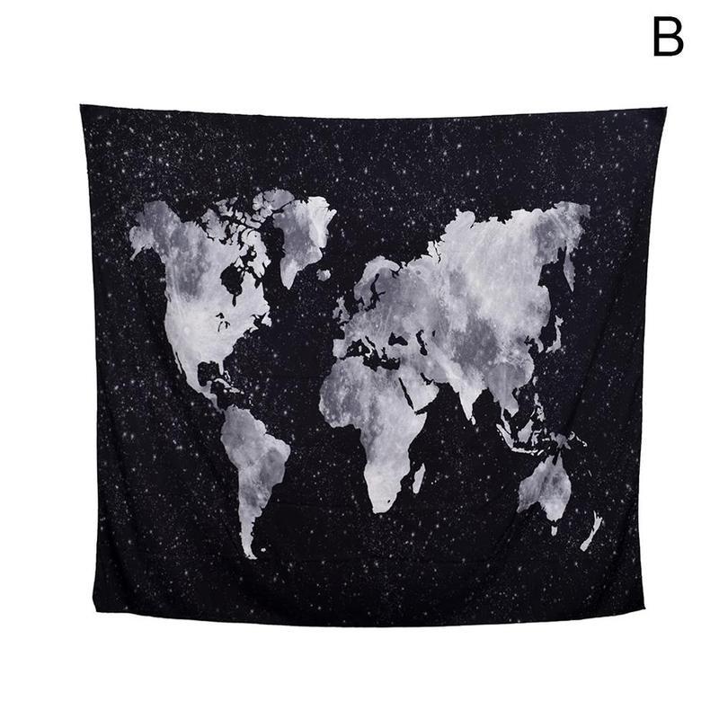 Indian Mandala Tapestry Wall Hanging Digital Printing Tapestry Home Wall Hanging Beach Towel Cushion Home Art Psychedelic Decor: B