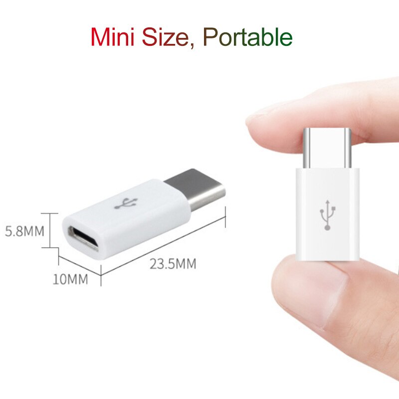 2 Stuks Usb C Naar Micro Opladen Converter Voor Huawei Honor 30 20 10 9 9X Pro 20S 30S V20 V30 Pro Play Telefoon Type-C Otg Adapter