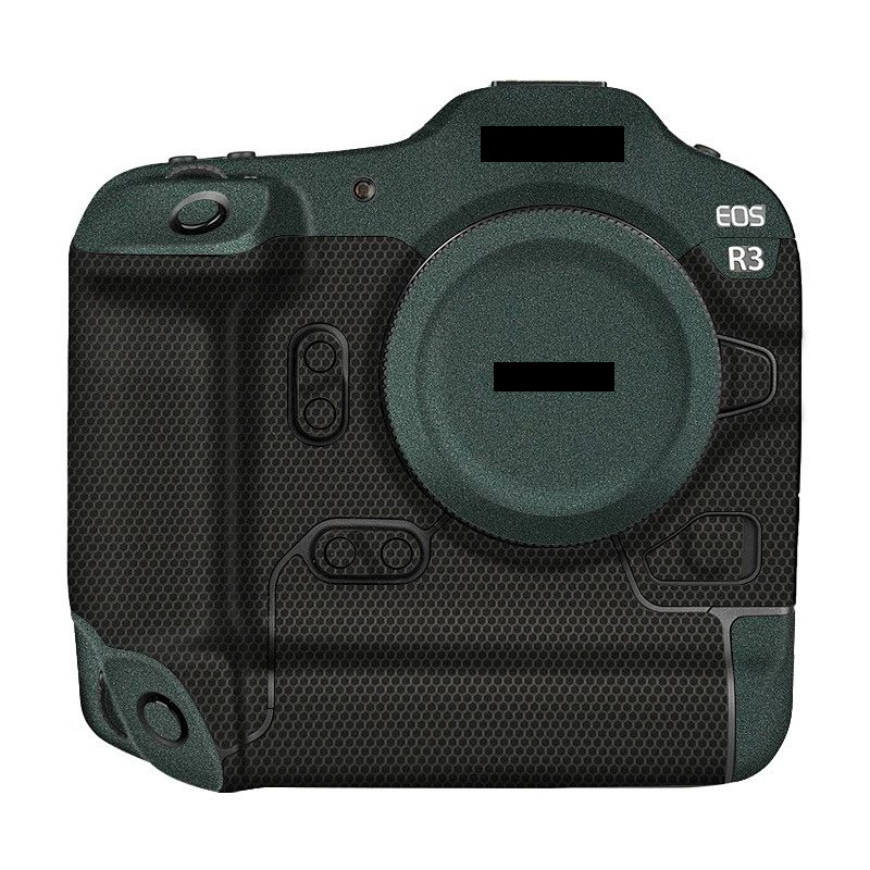 EOSR3 kamera skórka kalkomania dla Canon EOS R3 kamery naklejki kalkomania skórka kalkomania skórka pokrywa R3 naklejki chroniące przed zarysowaniami zamykane pokrowce: Turquoise