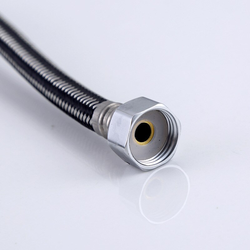 SUS304 Stainless Steel Plumbing Hose G 1/2 Faucet Water Supply Connecting Lines WC Toilet Braided Hoses Water Heater Connector
