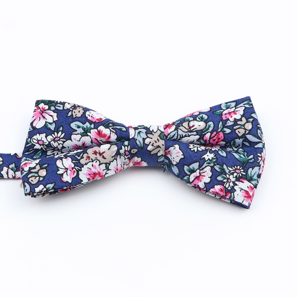 Nuevos pajaritas florales coloridas, corbatas de pajarita con estampado de algodón a la para niños, trajes de de boda para niños, corbatas de mariposa