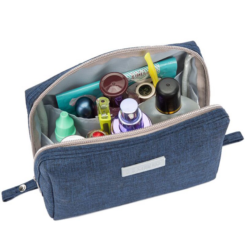 Décontracté voyage femmes sac cosmétique fermeture éclair maquillage fonction étui de maquillage organisateur pochette de rangement toilette beauté lavage Kit sacs de bain